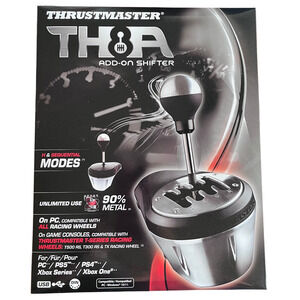Thrustmaster TH8A Shifter Compatible w/ PC, PS5, PS4, XBOX Series, XBOX 1